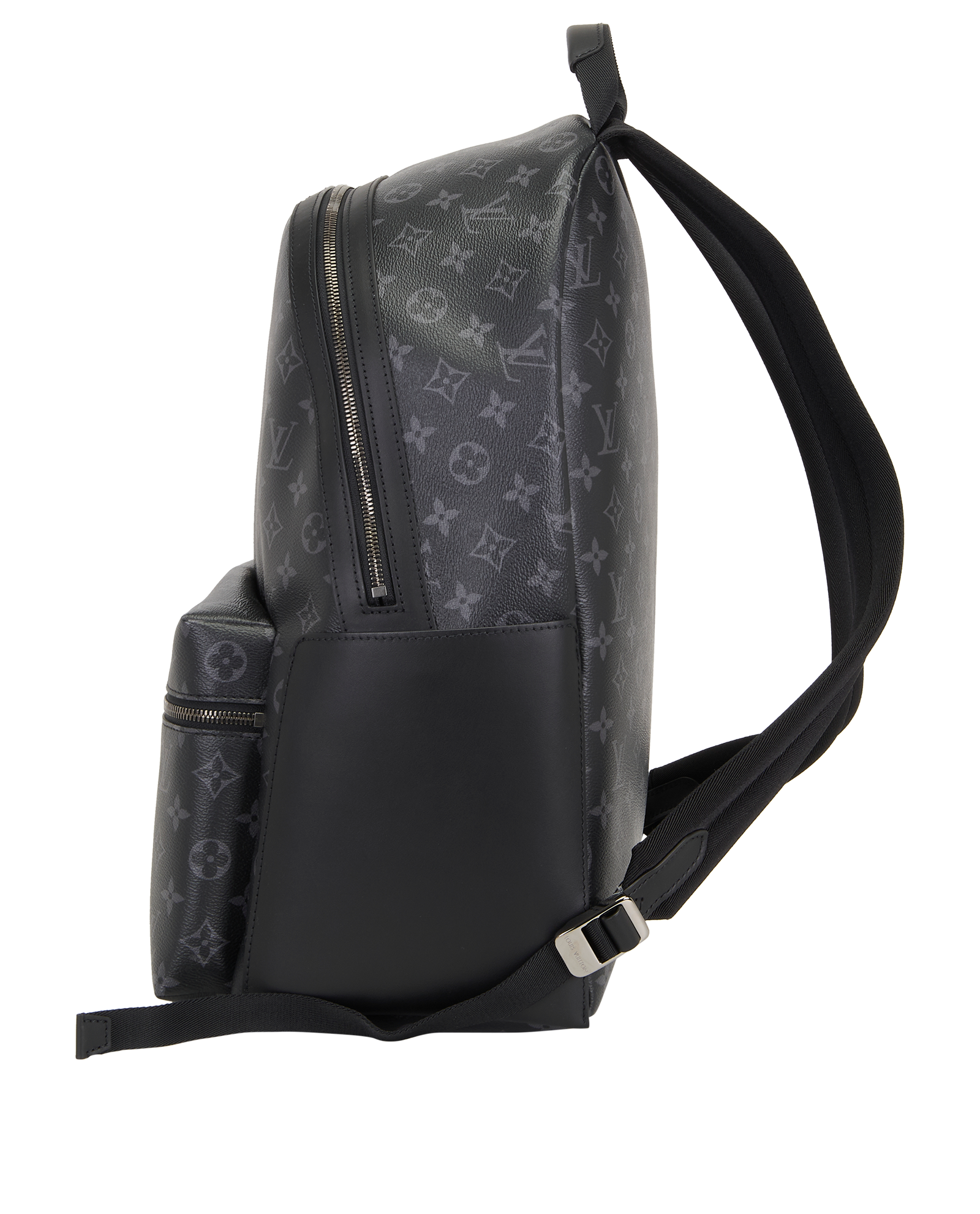 Discovery PM Backpack, &pound;1,800, Handbags, Black, Canvas, Bottom view